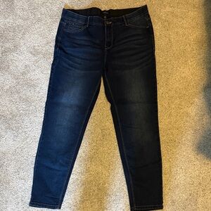 Classic Indigo Women's Skinny Jeans